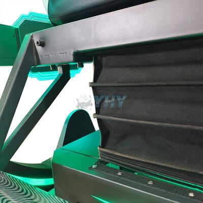 9D Wirtualna rzeczywistość Ruchome Kino Krzesło 4-osobowe Maszyna Symulator VR Komercyjna Park Rozrywki Wewnątrz i Na Zewnątrz