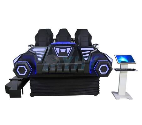 7D 9D 12D Cinema Voador VR Game Machine Flying Virtual Reality 6 Seats Cinema Dynamic Gaming VR Flying Simulator