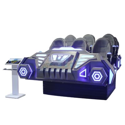 Virtual Reality 9D VR Cinema With 9 Seats Earn Money Amusement Park Ride Flight Simulator VR Theater VR Zone Machine