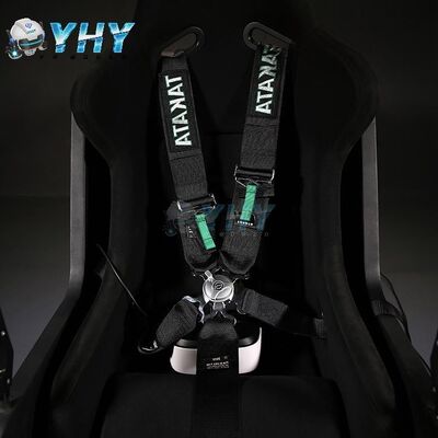 360 Rotating VR Seat 9D Simulator Virtual Reality Flying Roller Coaster Simulator Indoor Game Machine with 5-point Safety Belt