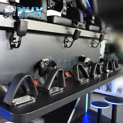 Rotacja dla trzech graczy Wielkie wielkości kolejki górskie wirtualna rzeczywistość symulator gry VR wyposażenie parku rozrywki