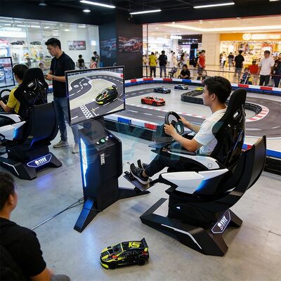 Profesjonalny AR Real Scene Racing Simulator Zaprojektowany do Multiplayer Racing Competition
