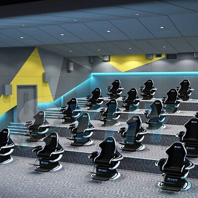 Kinowe Dynamiczne VR Ekscytujące Wciągające Motywy 9D Platforma 3DOF Park Rozrywki