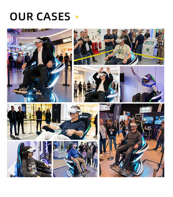 Kinowe Dynamiczne VR Ekscytujące Wciągające Motywy 9D Platforma 3DOF Park Rozrywki