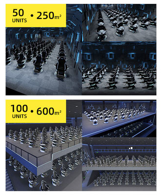 YHY VR Crossing Dynamic Motion Cinema 360 stopni obrotu dla prawdziwego uczucia ruchu