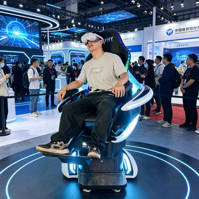 PC-Free Commercial VR Motion Simulator Independently Developed 3-Axis VR Crossing Chair