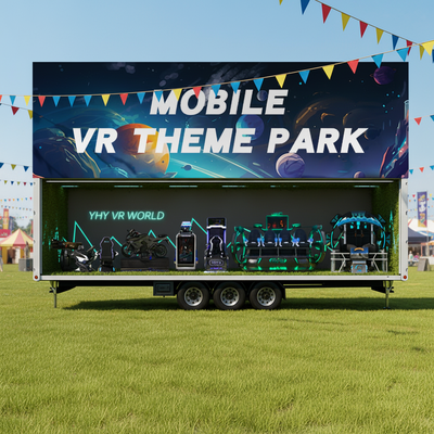 Niestandardowy kolor 9D VR Truck Cinema Niestandardowy symulator wirtualnej rzeczywistości Mobile Game Zone