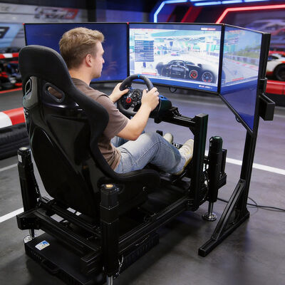 Nowy przyjście YHY VR Auto Racing Game Machine Dynamic Simulator Motion Driving Machine Racing Simulator