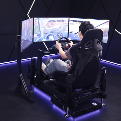 Popular Motion Sim Rig Aluminium Profile Race Car Driving Simulator Game Seat Sim Racing Cockpit