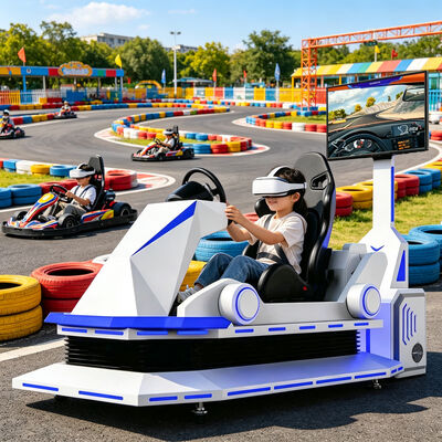Gry wirtualnej rzeczywistości Wyścigi samochodowe 9D Vr Symulator wyścigowy Arcade Simulator jazdy Virtual Reality Equipment VR Racing Game