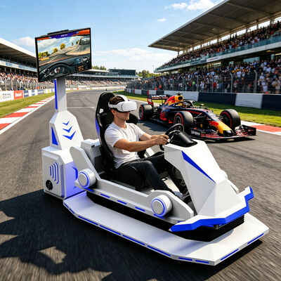 Realidad Virtual Driving Game Machine VR Simulator wyścigów samochodowych w VR Theme Park