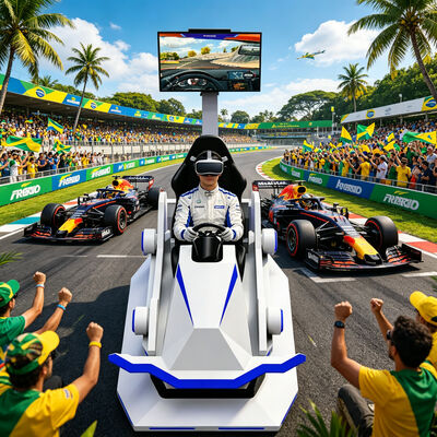 Gorąca sprzedaż Wnętrze Dynamic VR 3 Dof Motion Platform Racing Car Simulator Sprzęt do gier wyścigowych