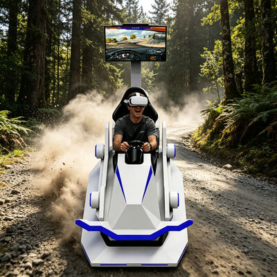 Symulator wyścigów VR Platforma 3DOF Symulator jazdy samochodem wyścigowym Speed ​​Racing Game Arcade Machine Maszyna do gier VR