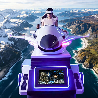 Nowy projekt VR Simulator samolotu Immersive Latająca gra wirtualny symulator lotu 9D VR Gra maszyna do zabawy w pomieszczeniach