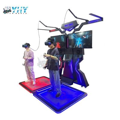 Vr Shooter Shooter Gun Simulator 9d Virtual Reality Arena 2 graczy Fruit Ninja Music Dance Revolution Game Machine