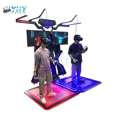 Interaktywny Plac zabaw w pomieszczeniach VR Simulator Strzelania Z bronią do sprzedaży Arcade Vr Battle Machine Z okularami Htc Vr