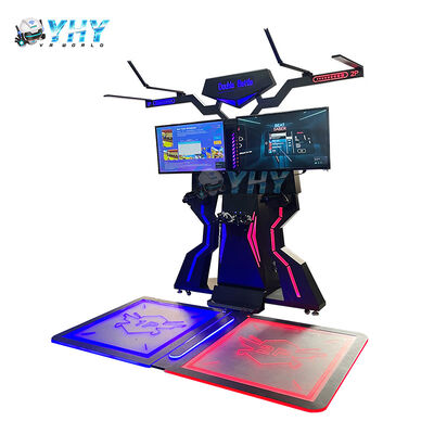 Vr Shooter Shooter Gun Simulator 9d Virtual Reality Arena 2 graczy Fruit Ninja Music Dance Revolution Game Machine