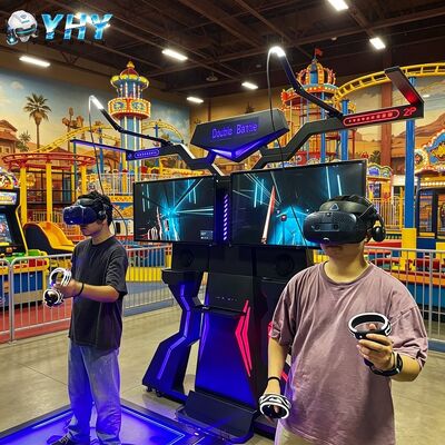 Guangzhou Game Park China Battle Games 2 Players Space VR FPS Game Simulator VR Arena
