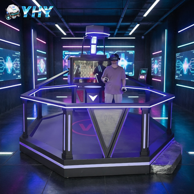 Pojedynczy gracz VR Arcade Grupy Gry Maszyna 9D Polowanie Strzelać Wolne Spacer VR Walking Battle Simulator Strzelać z bronią VR Arena