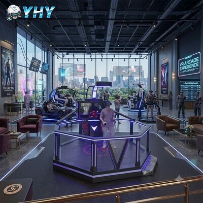 Moda VR Walking Platform Park rozrywki Wirtualna rzeczywistość 9d Konsola do gier VR CS VR Simulator Konsola do gier