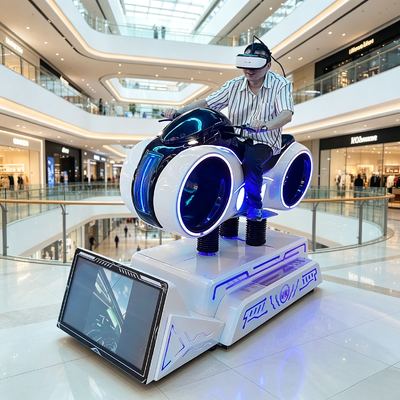 VR Motocykl Wewnętrzny Interaktywny Symulacja Wirtualnej Rzeczywistości Obiekty rozrywkowe dla centrum handlowego & Adventure Park