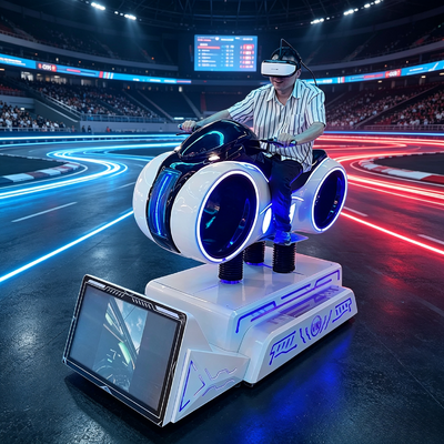 Gorąca sprzedaż Wnętrze VR Motocyklowy Symulator Wyścigów Wirtualnej Rzeczywistości Konsole do gier Wysoki popyt Sprzęt