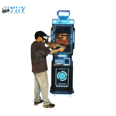 Wysokie zwroty Symulator VR do strzelania w pomieszczeniach/na zewnątrz, maszyna do gier z niskim kosztem, bitwa zespołowa VR Garden Metal dla publiczności