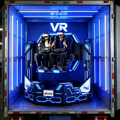 Interaktywny 2 gracze 1080 VR 360 Motion Ride Simulator dla komercyjnych VR Parków Rozrywkowych