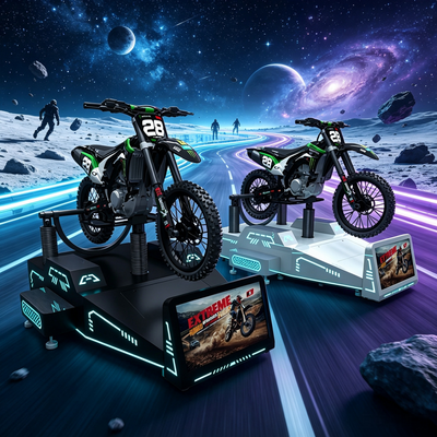 Zyskowny 9d Vr Mountain Motor Motion Ride Game Machine dla komercyjnych centrów gier