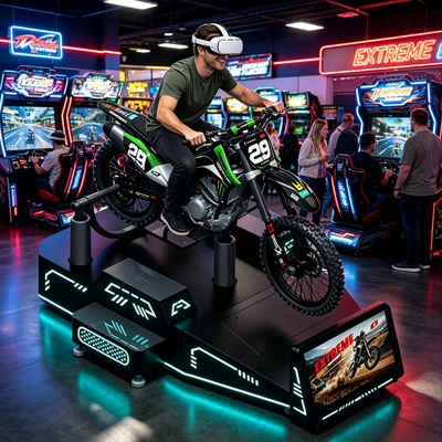 Symulator Roweru Górskiego VR Extreme Thrill: Jednoosobowe Doświadczenie Jazdy w Czasie Rzeczywistym