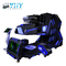 360 Obrotowy 9D VR Chair Flight Racing Symulator ruchu z 32-calowym pokazem na żywo