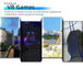 9D VR Roller Coaster Simulator 1 gracz Rocket VR 360 Machine