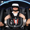Kryty plac zabaw 9D VR Simulator 3 miejsca Wciągający zestaw do gier
