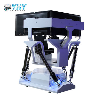 6 Dof VR Simulator 3 Screens Racing Car Attractive Amusement Park Ride Home Use Rental Business 