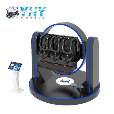Rozrywka 3 miejsca 9D VR Simulator Obrót o 1080 stopni