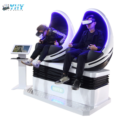 Gry halowe Symulator 360 stopni 9d Vr Jajko Krzesło Kino 3 Dof Podwójne siedzenia