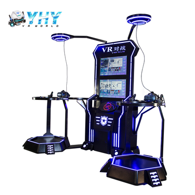 Dwie platformy bitewne Full Motion 9D VR Simulator Space Standing Room Game Flight Simulator