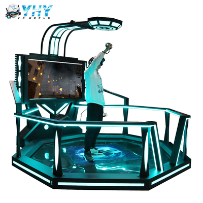 9d Vr Park rozrywki Stojąca platforma 360 Vision Simulator Strzelania 3.0m Przestrzeń