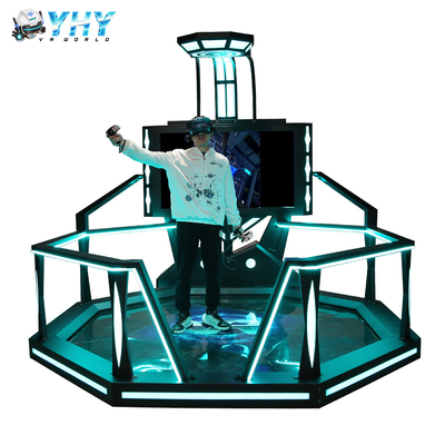 Theme Park 3.0m Wide Htc Space Walking Vr Standing Platform Flight Simulator