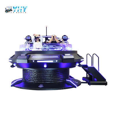 Czarne VR UFO z 200 gier 360 stopni symulator strzelania