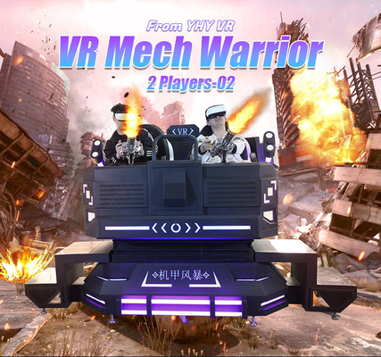 YHY VR Fabryka VR Strzelająca maszyna Wirtualna rzeczywistość Sprzęt do gry arcade dla 2 osób Popularne 9D Mech Warrior Cinema w centrum handlowym