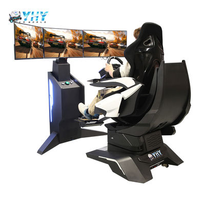 9D VR Indoor Amusement Park F1 Simulator 3 Screen Racing Car Driving na sprzedaż