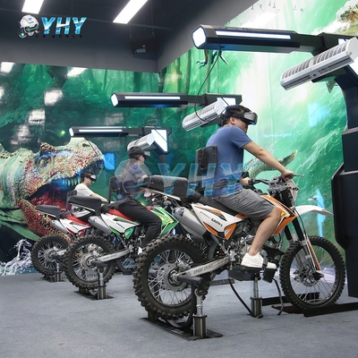 Gra symulacyjna VR na motocyklu YHY 6-osobowa z realistycznymi panoramicznymi wizualizacjami HD