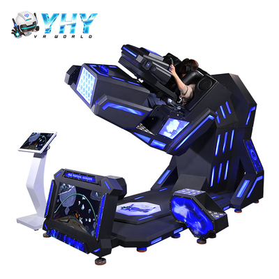 VR 360 Roller Coaster VR Flight Simulator Racing Single Chair Shooting Game Machine Virtual Reality wyposażenie parku rozrywki