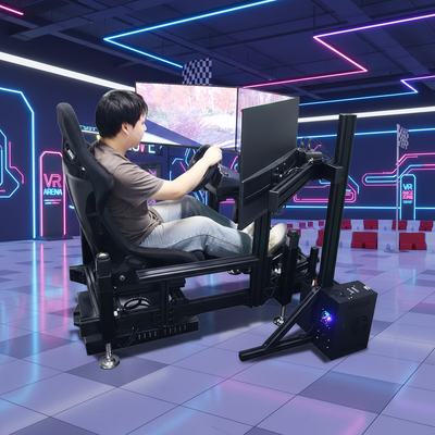Nowy Design 3 DOF 3 Screen Racing Car With Sync Game Motion Feedback Racing Simulator z ruchem