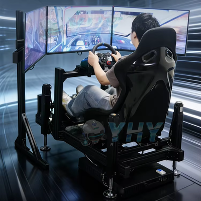 4-Axis Motion Racing Simulator Cockpit Hydraulic Seat Auto VR Game Machine Arcade Sim Racing Driving 3 Dof Dynamic Platform