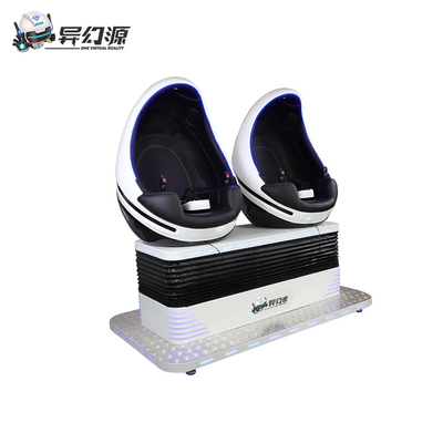 9D VR Egg Chair Roller Coater 2 graczy 220V do parku rozrywki VR