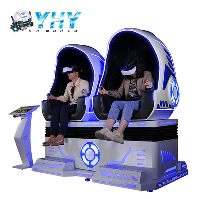 Centrum handlowe Symulator fotela VR Indoor 2 miejsca 9D Sprzęt kinowy