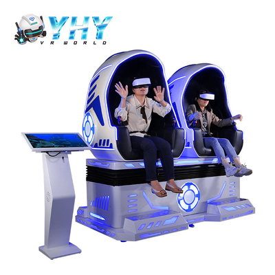 2 graczy 9D VR Egg Cinema Multiplayer Virtual Reality Chair Simulator dla dorosłych i dzieci