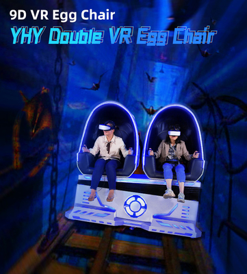 Game Egg 9D VR Cinema 2500W Fotel symulatora ruchu na 2 miejsca